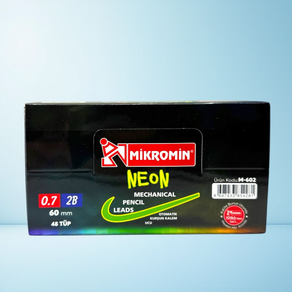 MİKRO NEON 0.7 UÇ 60 MM 48’Lİ PAKET